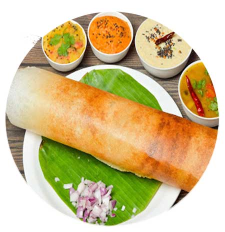 Onion Masala Dosa