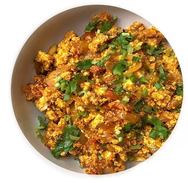 Scrambled Paneer